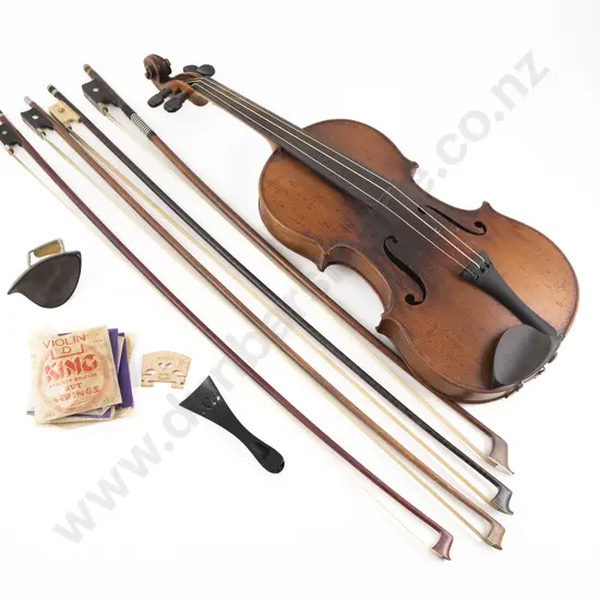 Late C19th Stradivarius Copy Violin