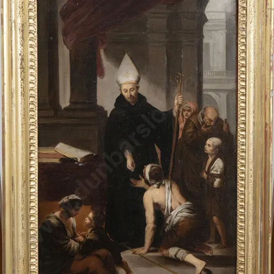 After Bartolomé Esteban Murillo (1617-1682) - Thomas of Villanova Giving Alms to the Poor