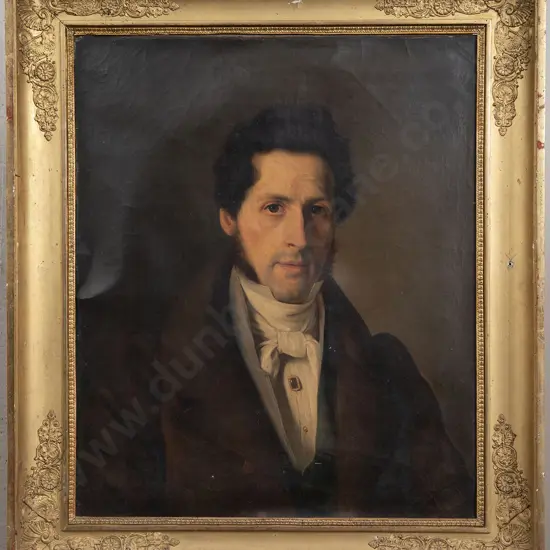 19th Century English School Portrait of a Gentleman