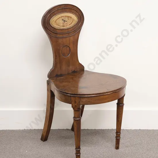 Regency Mahogany Hall Chair
