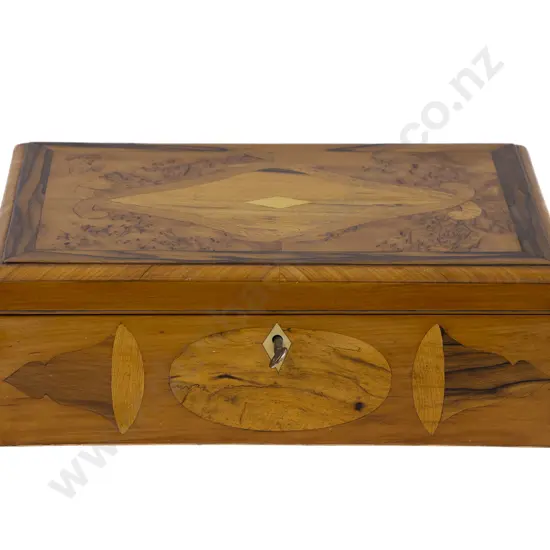 C19th NZ Specimen Wood Work Box