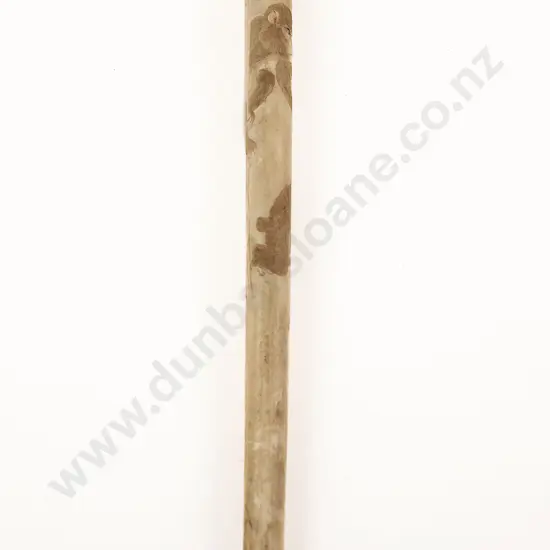 Japanese Meiji Period Ivory Arm Rest