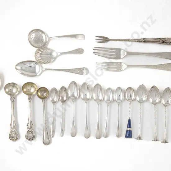 21 Pieces Of Mixed S/S Flatware