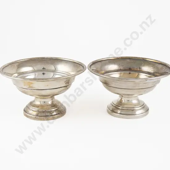 Pair Of Geo VI S/S Bon Bon Comports