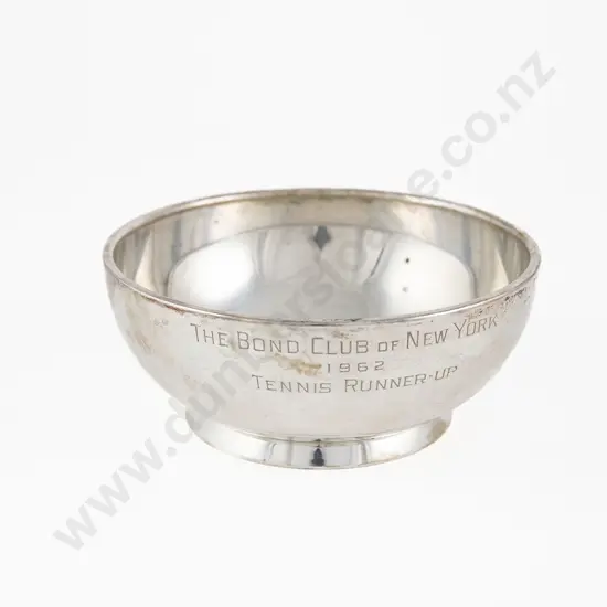 American S/S Footed Circular Bowl By Webster