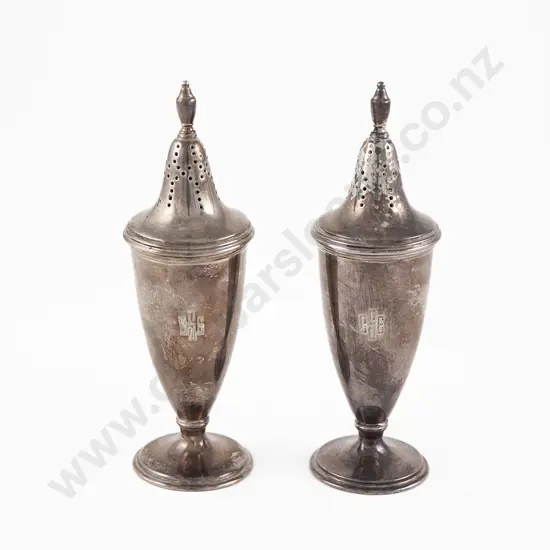 Pair Of Tiffany & Co S/S Pepperettes