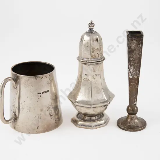 Edw VII S/S Christening Mug