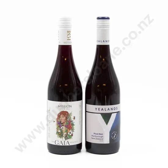 Six Bottles of Assorted NZ Pinot Noir