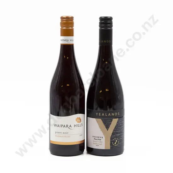 Six Bottles of Assorted NZ Pinot Noir