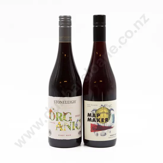 Six Bottles of Assorted NZ Pinot Noir