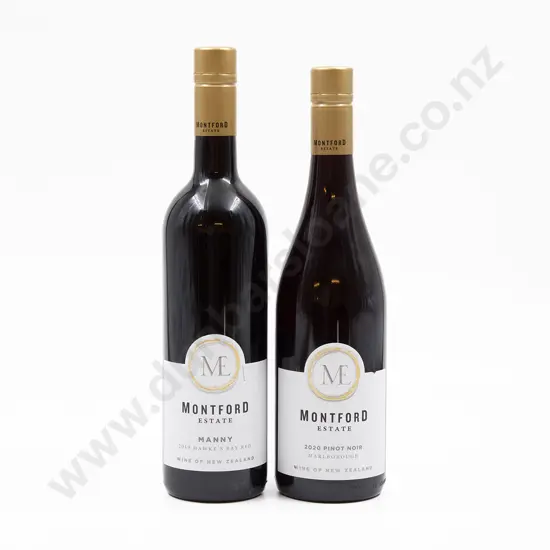 Six Bottles of Assorted Montford Estate NZ Red