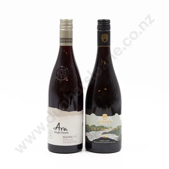 Six Bottles of Assorted NZ Pinot Noir