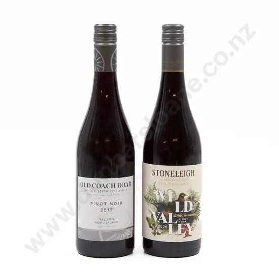 Six Bottles of Assorted NZ Pinot Noir