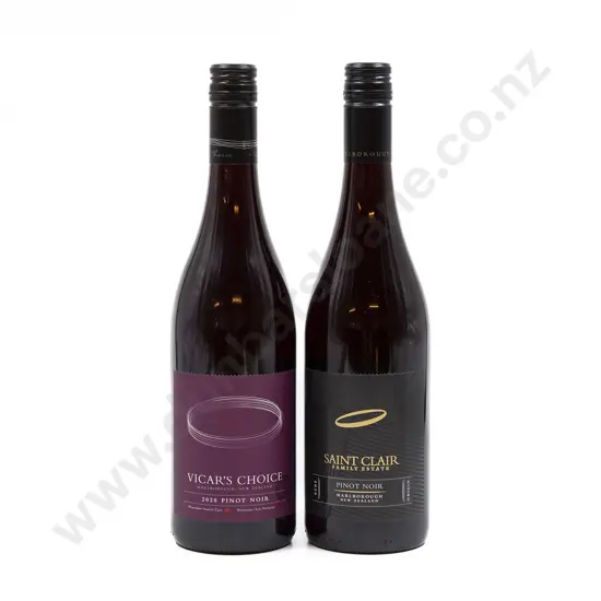 Six Bottles of Assorted NZ Pinot Noir