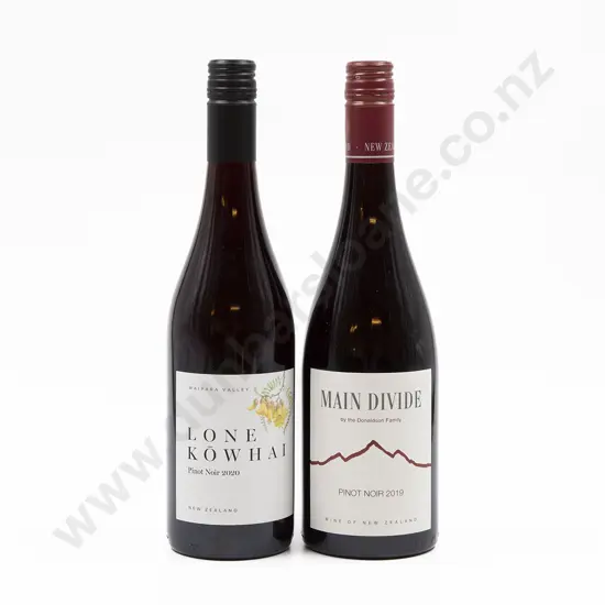 Six Bottles of Assorted NZ Pinot Noir