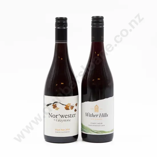 Six Bottles of Assorted NZ Pinot Noir