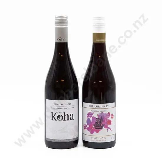 Six Bottles of Assorted NZ Pinot Noir