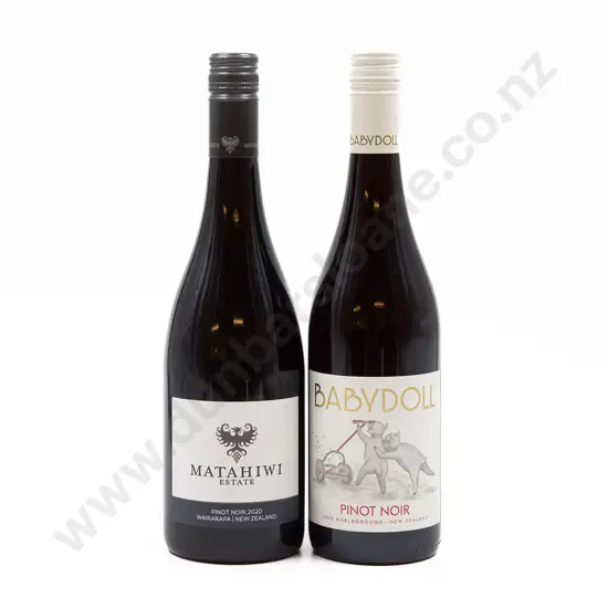 Six Bottles of Assorted NZ Pinot Noir