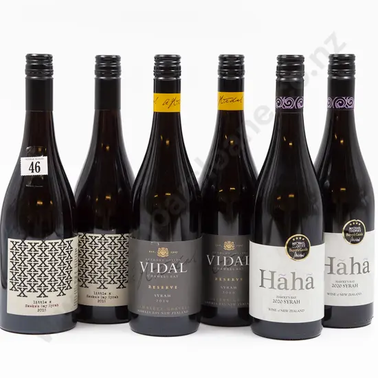 Six Bottles of Assorted NZ Syrah