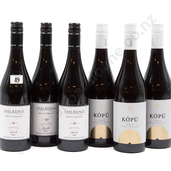 Six Bottles of Assorted NZ Syrah