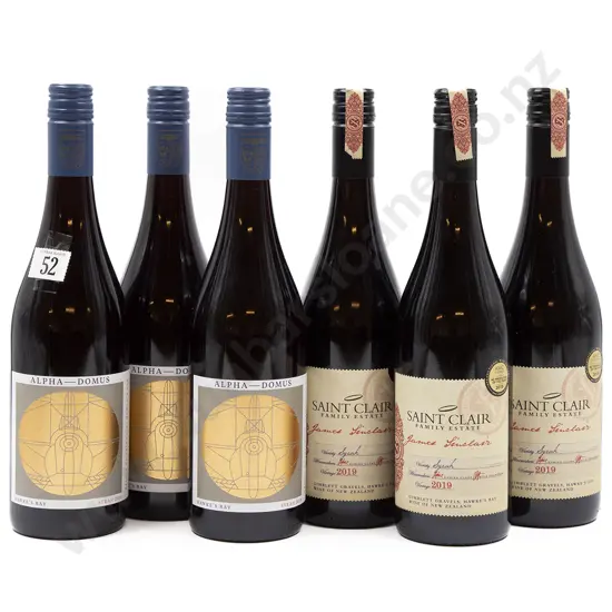 Six Bottles of Assorted NZ Syrah