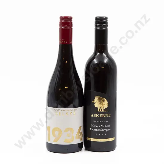 Six Bottles of Assorted NZ Merlot