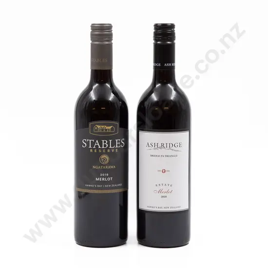 Six Bottles of Assorted NZ Merlot