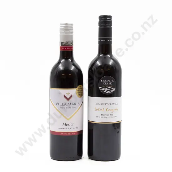 Six Bottles of Assorted NZ Merlot