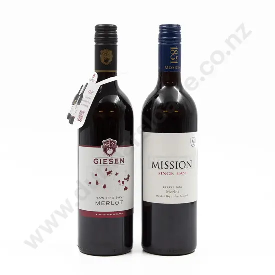 Six Bottles of Assorted NZ Merlot