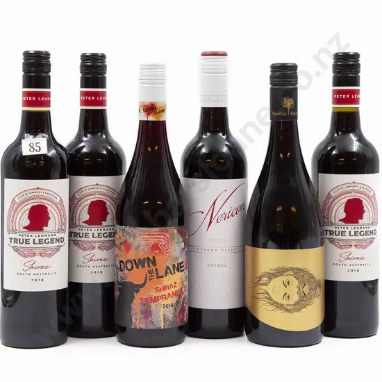 Six Bottles of Assorted Australian Shiraz
