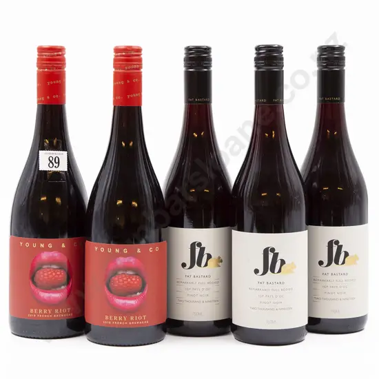 Five Bottles of Australian-Produced French Grenache and Pinot Noir