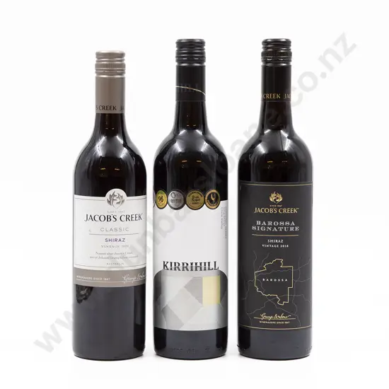 Six Bottles of Assorted Australian Shiraz