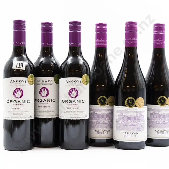 Six Bottles of Assorted Australian Merlot