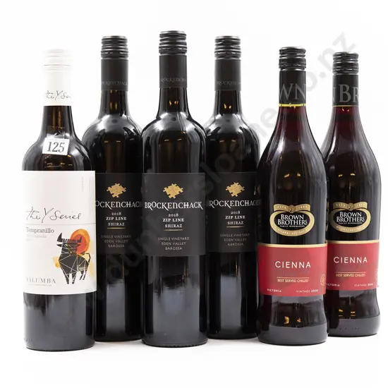 Six Bottles of Assorted Australian Red