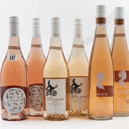 Six Bottles of Assorted NZ Rosé