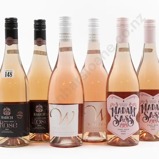 Six Bottles of Assorted NZ Pinot Noir Rosé