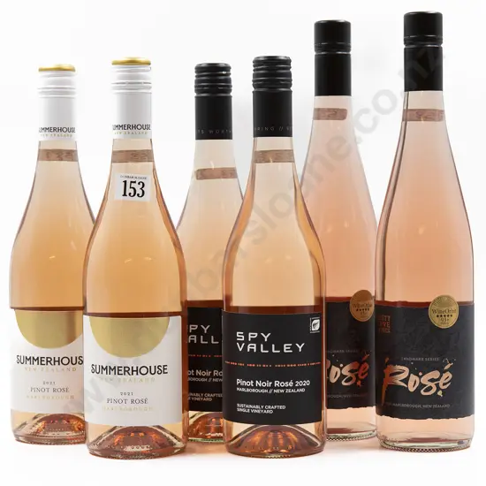 Six Bottles of Assorted NZ Rosé