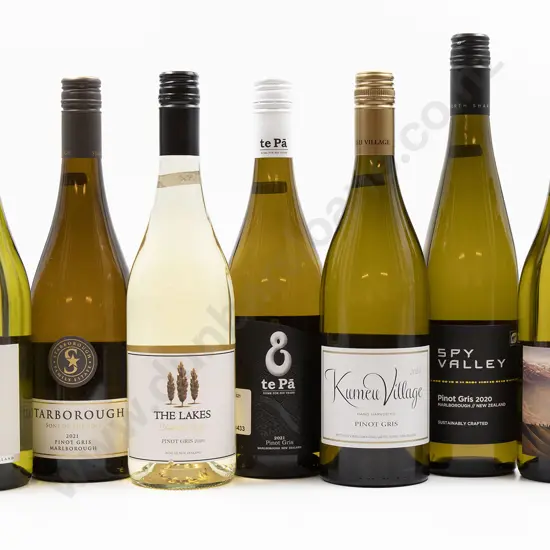 Seven Bottles of Assorted NZ Pinot Gris