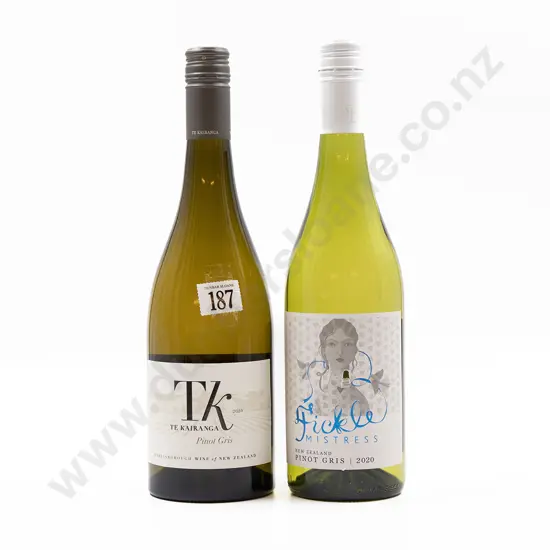 Six Bottles of Assorted NZ Pinot Gris