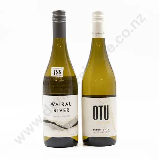 Six Bottles of Assorted NZ Pinot Gris