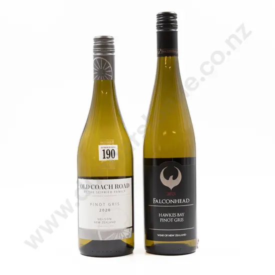 Six Bottles of Assorted NZ Pinot Gris