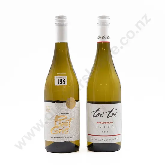 Six Bottles of Assorted NZ Pinot Gris