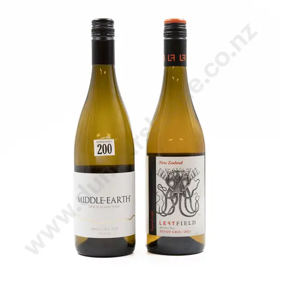 Six Bottles of Assorted NZ Pinot Gris