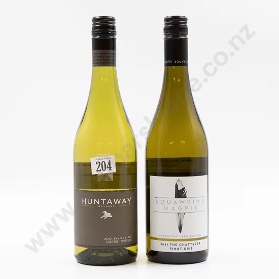 Six Bottles of Assorted NZ Pinot Gris