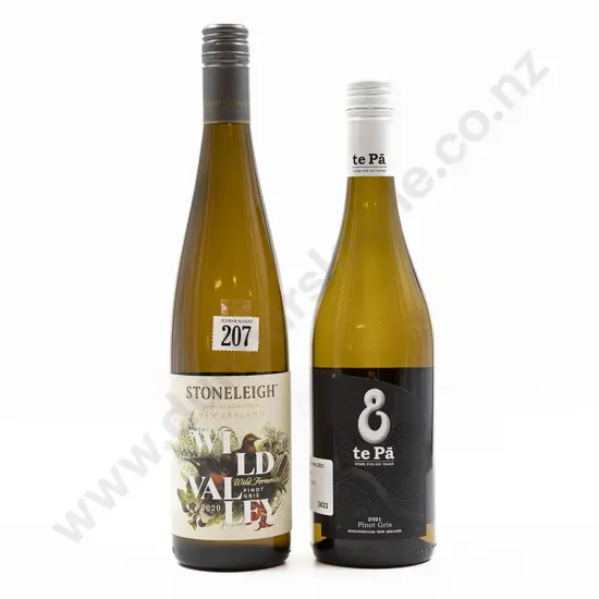 Six Bottles of Assorted NZ Pinot Gris