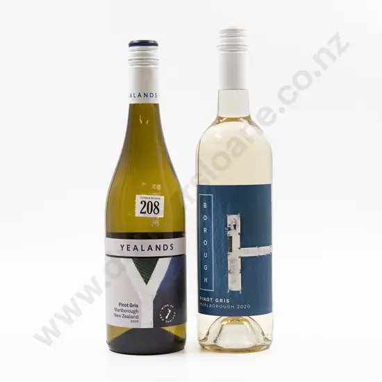 Six Bottles of Assorted NZ Pinot Gris