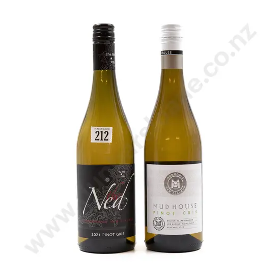 Six Bottles of Assorted NZ Pinot Gris