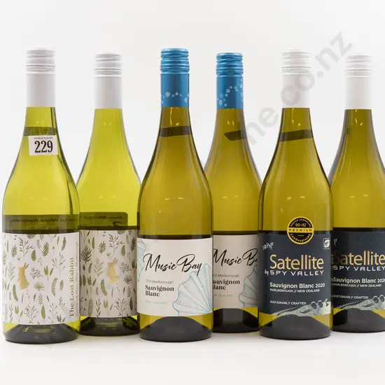 Six Bottles of Assorted NZ Sauvignon Blanc