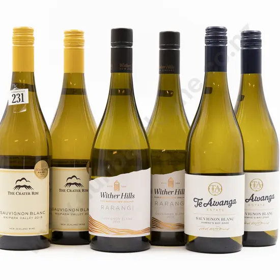 Six Bottles of Assorted NZ Sauvignon Blanc
