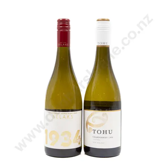 Six Bottles of Assorted NZ Chardonnay